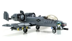 The Brick Show Shop A-10 Warthog Thunderbolt Expert Air Force - Custom LEGO Military Set