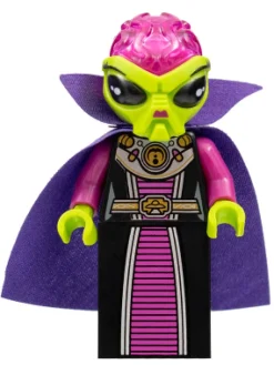 The Brick Show Shop Alien Villainess (No Accessories) - LEGO Series 8 Collectible Minifigu