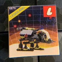 The Brick Show Shop Alientaor Blacktron Set 6876 - Custom Printed 2x2 Tile