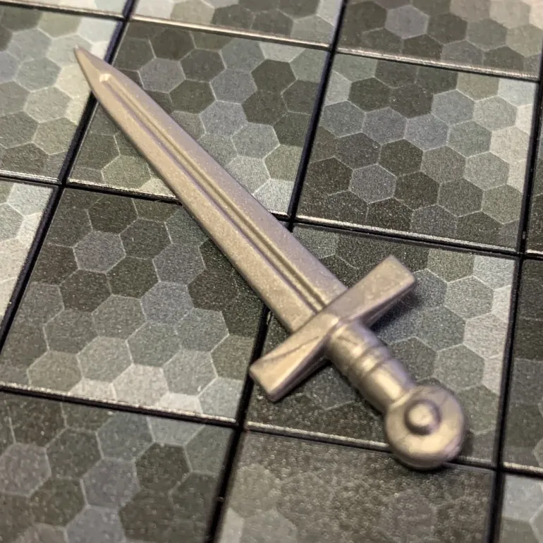 The Brick Show Shop Arming Sword for LEGO Minifigures