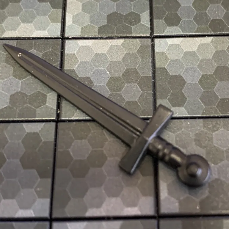 The Brick Show Shop Arming Sword for LEGO Minifigures