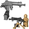 The Brick Show Shop Austrian HMG with Tripod for LEGO Minifigures Brick Warriors - LEGO Minifigure Compatible