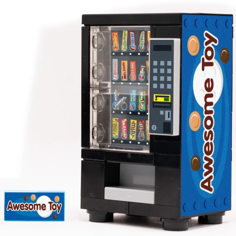 The Brick Show Shop Awesome Toy B3 Customs® Vending Machine Building Set