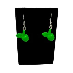 The Brick Show Shop B3 Customs® Apple Earrings made from LEGO Bricks
