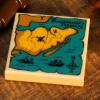 The Brick Show Shop B3 Customs® Blackbeard's Treasure Map (2x2 Tile)