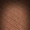The Brick Show Shop B3 Customs® Hardwood Minifig Flooring (Rough, Dark) - Custom Printed L