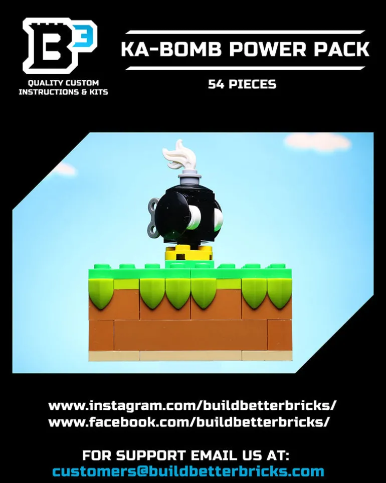 The Brick Show Shop B3 Customs Ka-Bomb Power Pack