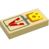 The Brick Show Shop B3 Customs® Mouse Trap w/ Cheese (1x2 Tile)