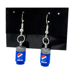 The Brick Show Shop B3 Customs® Pieces Soda Earrings made from LEGO Bricks