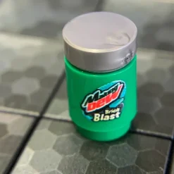 The Brick Show Shop B3 Customs® Printed Making Dew (Brick Blast) Soda Can made using real LEGO