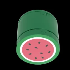 The Brick Show Shop B3 Customs® Watermelon with Printed Tile (2x2 Round Tile)