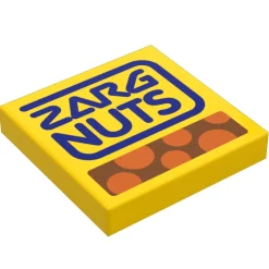 The Brick Show Shop B3 Customs® Zarg Nuts (2x2 Tile)