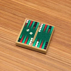 The Brick Show Shop Backgammon - Custom Printed 2x2 Tile