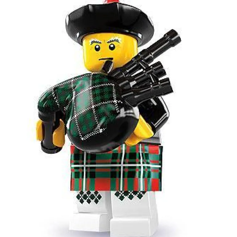 The Brick Show Shop Bagpiper - Series 7 LEGO Collectible Minifigure (2012)