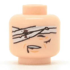 The Brick Show Shop Bandaged Head - Custom LEGO Military Part