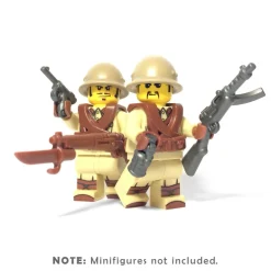 The Brick Show Shop Bandito Brick Warriors Minifigure Pack - LEGO Compatible