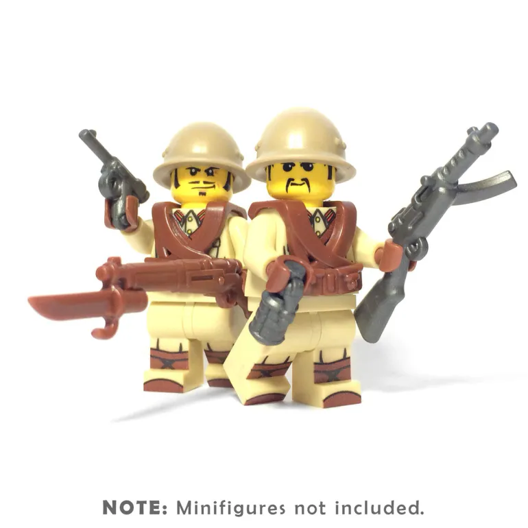 The Brick Show Shop Bandito Brick Warriors Minifigure Pack - LEGO Compatible