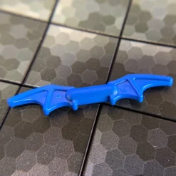 The Brick Show Shop Batarang (Blue) - Official LEGO® Part