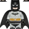 The Brick Show Shop Batman (Light Gray Suit, Black Crest, Cowl, Cape) - LEGO DC Comics Min