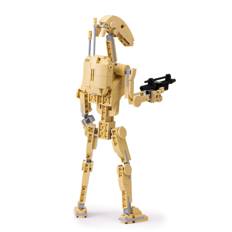 The Brick Show Shop Battle Droid - Custom 9” Figure LEGO MOC by B3 Customs