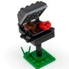 The Brick Show Shop BBQ Grill (Summer Fun!) - Custom Building Set