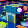 The Brick Show Shop Block (Cocktail Style) Arcade Machine made using LEGO parts - B3 Custo