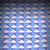 The Brick Show Shop Blue Lightning Scallop Flooring - Custom Printed 2x2 Tile