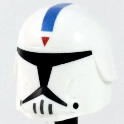 The Brick Show Shop Blue Snow Trooper Helmet (CW, Phase 1) - Clone Army Customs