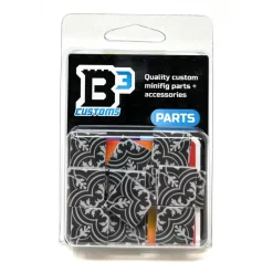 The Brick Show Shop Brick (Mason) Flooring (Pack of 20) - B3 Customs Printed on LEGO 2x2 Tiles