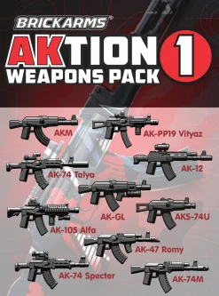 The Brick Show Shop BrickArms® AKtion Pack for LEGO minifigs