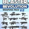 The Brick Show Shop BrickArms Blasters Revolution V2 Minifigure Weapons Pack