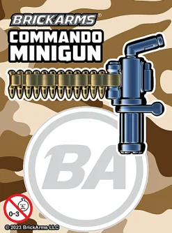 The Brick Show Shop BrickArms Commando Minigun Pack