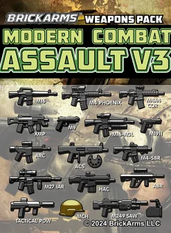 The Brick Show Shop BrickArms Modern Combat Assault V3 Pack
