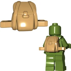 The Brick Show Shop British Gas Mask for LEGO Minifigures - Brick Warriors