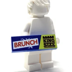 The Brick Show Shop Brunch Candy Bar (King Size) - B3 Customs® Printed 1x3 Tile