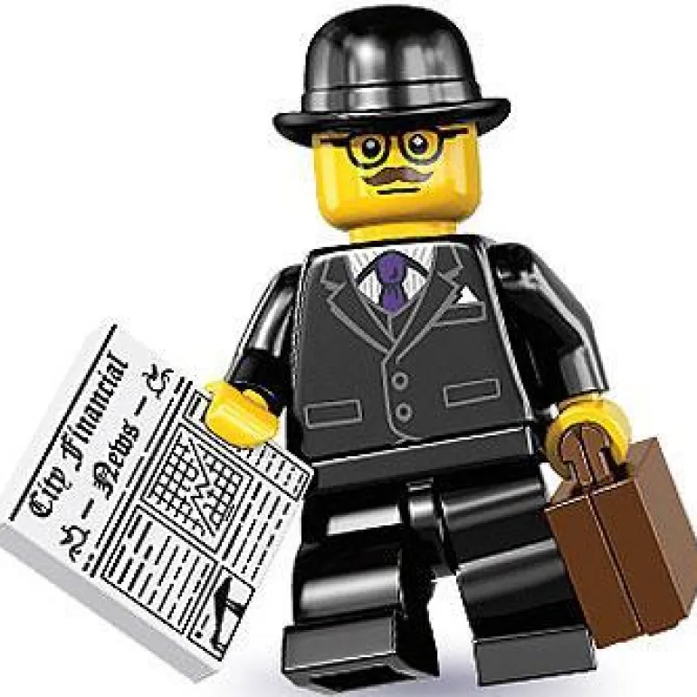 The Brick Show Shop Business Man - LEGO Series 8 Collectible Minifigure (2012)