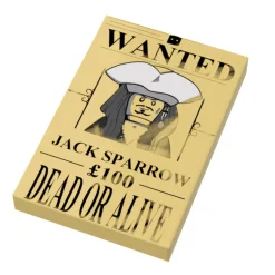 The Brick Show Shop Cad Bane Wanted Poster (2x4 Tile) - B3 Customs made using LEGO parts