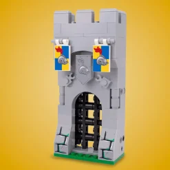 The Brick Show Shop Castle Gate - Custom Castle Modular Building Set made using LEGO parts