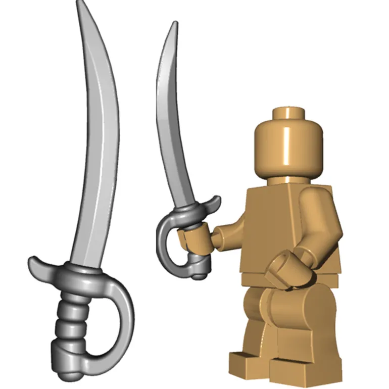 The Brick Show Shop Cavalry Saber for LEGO Minifigures