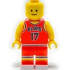 The Brick Show Shop #17 Chicago Blurs - B3 Customs® Basketball Player Minifig