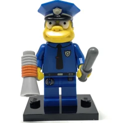 The Brick Show Shop Chief Wiggum - LEGO Simpsons Collectible Minifigure (Series 1) (2014)
