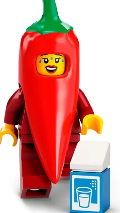 The Brick Show Shop Chili Costume Fan - LEGO Collectible Minifigure (Series 22) (2022)