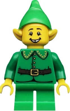 The Brick Show Shop Christmas Elf (No Acessories) - LEGO Series 11 Collectible Minifigure