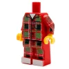 The Brick Show Shop Christmas Lights PJs LEGO Minifig Body - B3 Customs