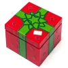 The Brick Show Shop Christmas Present (Red) - Custom Printed LEGO 2x2 Tile/Brick, B3 Custo