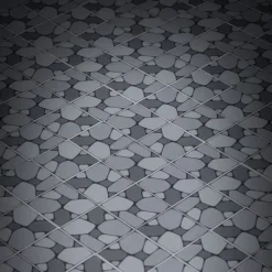 The Brick Show Shop Cobblestone Flooring - Custom Printed 2x2 Tile