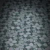The Brick Show Shop Cobblestone Flooring (Plant Overgrowth) - Custom Printed 2x2 Tile