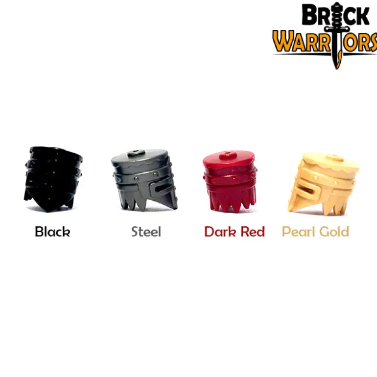 The Brick Show Shop Crusaders Helm - LEGO Compatible (Brick Warriors)