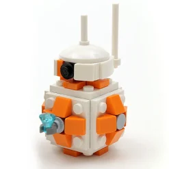 The Brick Show Shop Custom BB-8 Figure made using LEGO parts - B3 Customs