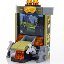 The Brick Show Shop Custom Bricks Evolved Shooter Arcade Game made using LEGO parts